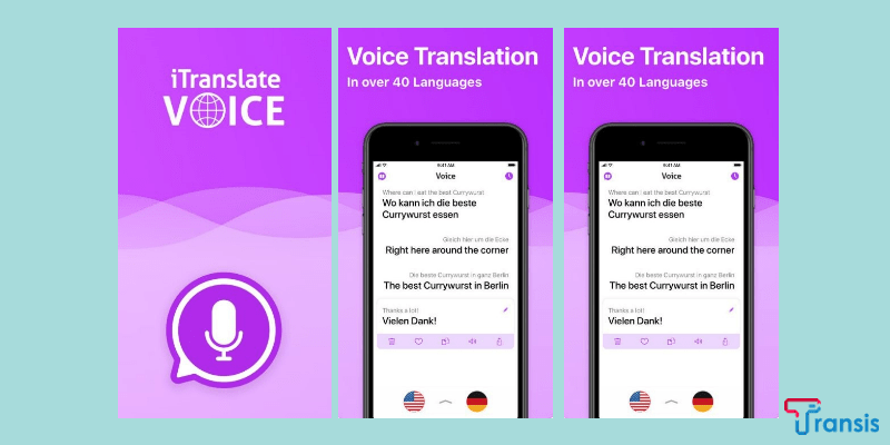 اپلیکشن مترجم iTranslate voice