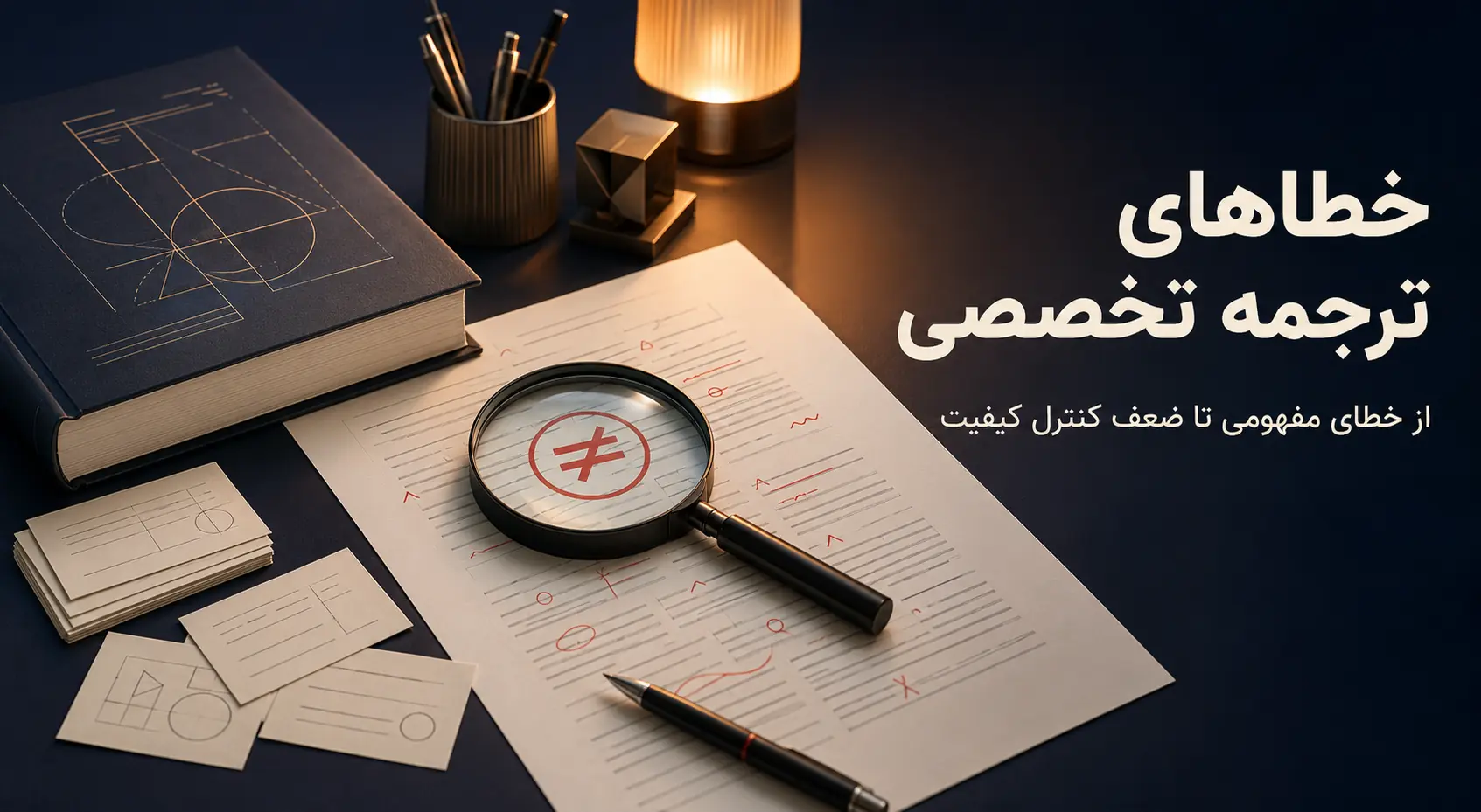 اشتباهات رایج در ترجمه متون تخصصی